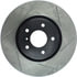Centric 126.42092CSL Disc Brake Rotor Cryo Sport Slotted Rotor, Left
