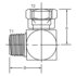 Dayco 145769 Hydraulic Coupling / Adapter 06MP-08FJ90