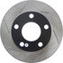 Centric 126.33058CSL Disc Brake Rotor Cryo Sport Slotted Rotor, Left