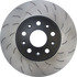 126.62161 by CENTRIC - Centric Premium OE Style Slotted Brake Rotor