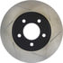 Centric 126.63058CSL Disc Brake Rotor Cryo Sport Slotted Rotor, Left