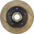 Centric 126.65031CSR Disc Brake Rotor and Hub Assembly Cryo Sport Slotted Rotor, Right