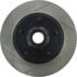 Centric 126.65055SR Disc Brake Rotor and Hub Assembly StopTech Sport Slotted