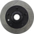 Centric 126.65039CSR Disc Brake Rotor and Hub Assembly Cryo Sport Slotted Rotor, Right