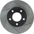 Centric 126.65089CSL Disc Brake Rotor Cryo Sport Slotted Rotor, Left