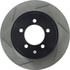 Centric 126.65090CSR Disc Brake Rotor Cryo Sport Slotted Rotor, Right