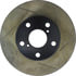 Centric 126.44081CSL Disc Brake Rotor Cryo Sport Slotted Rotor, Left