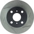 Centric 126.44075CSL Disc Brake Rotor Cryo Sport Slotted Rotor, Left