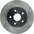Centric 126.44088CSL Disc Brake Rotor Cryo Sport Slotted Rotor, Left