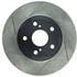 Centric 126.44088CSR Disc Brake Rotor Cryo Sport Slotted Rotor, Right
