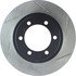 Centric 126.44127CSL Disc Brake Rotor Cryo Sport Slotted Rotor, Left