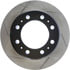 Centric 126.67080CSR Disc Brake Rotor Sport Slotted Cryo Brake Rotor, Rear Right