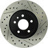 127.02006L by CENTRIC - Slotted Drilled Rotor