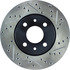 127.04002L by CENTRIC - Slotted Drilled Rotor