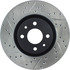 127.04004R by CENTRIC - Slotted Drilled Rotor