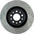 127.04006R by CENTRIC - Sport Drilled & Slotted Rotor, Right