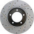 127.20002R by CENTRIC - Slotted Drilled Rotor