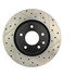 127.20015L by CENTRIC - Slotted Drilled Rotor