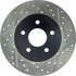 127.20017L by CENTRIC - Slotted Drilled Rotor