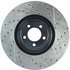 127.20030L by CENTRIC - Slotted Drilled Rotor