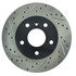 127.22003R by CENTRIC - Slotted Drilled Rotor