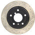 Centric 127.22004L Disc Brake Rotor Slotted Drilled Rotor