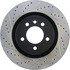 127.22009R by CENTRIC - Slotted Drilled Rotor