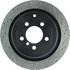 127.22017L by CENTRIC - Slotted Drilled Rotor