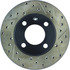 127.33012L by CENTRIC - Slotted Drilled Rotor