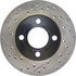 Centric 127.33018R Disc Brake Rotor StopTech Sport Slotted & Drilled Rotor