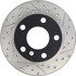 127.33047L by CENTRIC - Slotted Drilled Rotor