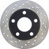 127.33047R by CENTRIC - Slotted Drilled Rotor