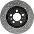 127.33054L by CENTRIC - Slotted Drilled Rotor