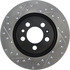 127.33054R by CENTRIC - Slotted Drilled Rotor