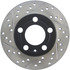 127.33057CR by CENTRIC - Sportstop Cryo Drilled & Slotted Rotor, Right