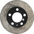 127.33057L by CENTRIC - Slotted Drilled Rotor