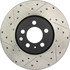 127.33059R by CENTRIC - Slotted Drilled Rotor