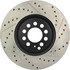 127.33062CL by CENTRIC - Sportstop Cryo Drilled & Slotted Rotor, Left