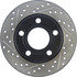 127.33064R by CENTRIC - Slotted Drilled Rotor