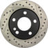 127.33067CL by CENTRIC - Sportstop Cryo Drilled & Slotted Rotor, Left