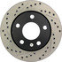 127.33067R by CENTRIC - Slotted Drilled Rotor