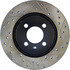 127.33028L by CENTRIC - Slotted Drilled Rotor