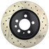 127.33034L by CENTRIC - Slotted Drilled Rotor