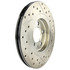 127.33034R by CENTRIC - Slotted Drilled Rotor