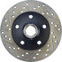 127.33035R by CENTRIC - Slotted Drilled Rotor