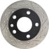 Centric 127.33038CL Disc Brake Rotor Sportstop Cryo Drilled & Slotted Rotor, Left