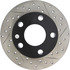 Centric 127.33038L Disc Brake Rotor Slotted Drilled Rotor