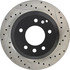 127.33078L by CENTRIC - Slotted Drilled Rotor