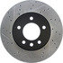 127.33079R by CENTRIC - Slotted Drilled Rotor