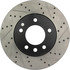 127.33080L by CENTRIC - Slotted Drilled Rotor